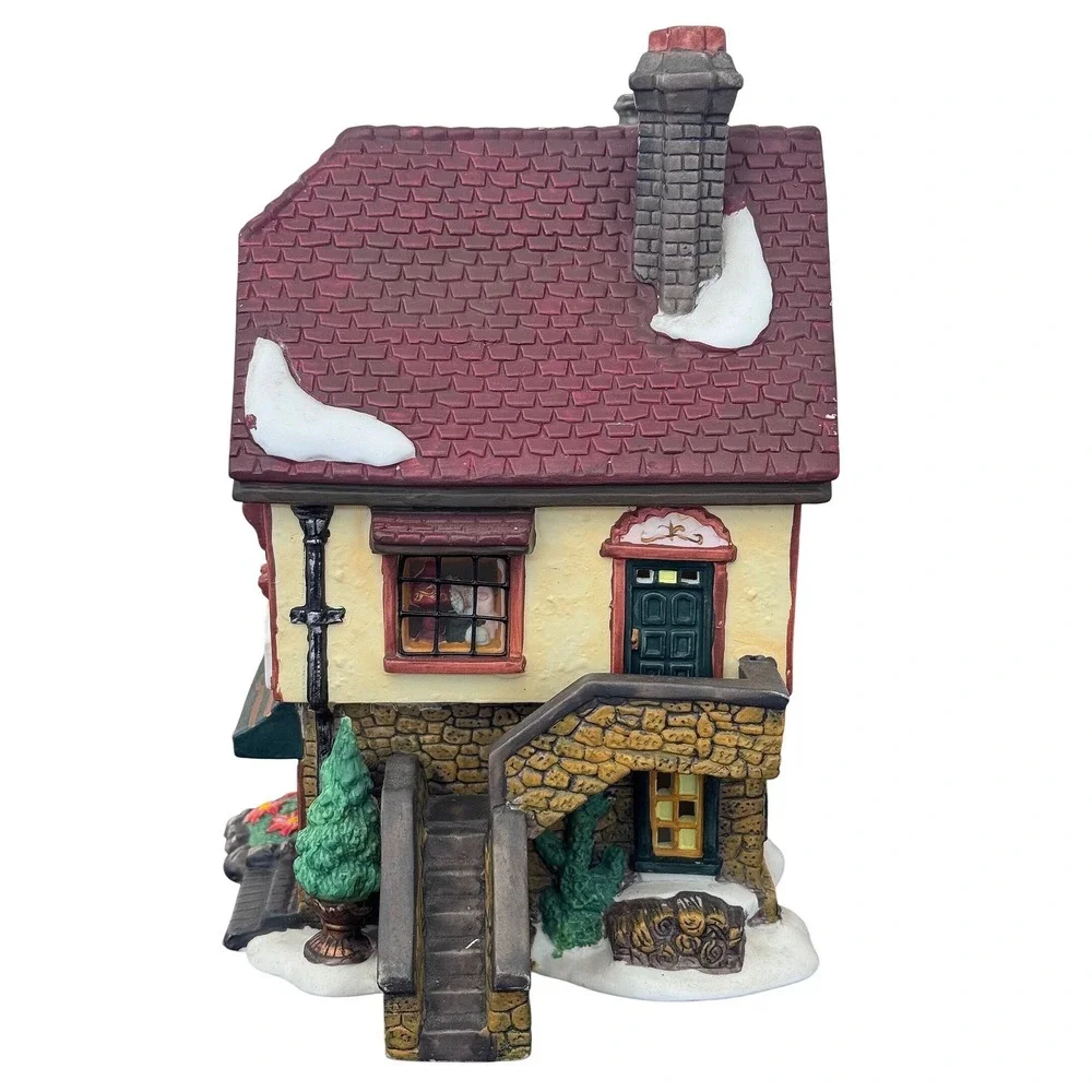 Santas Workbench 2000 Ink & Twill Stationery Shoppe Christmas Village House